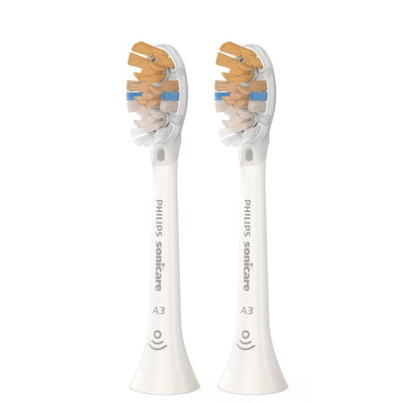 Philips Sonicare A3 Premium All-in-One White Brush Sync Brush Heads