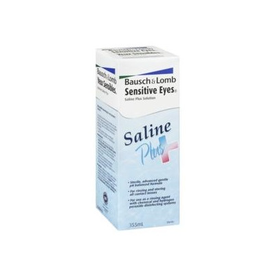 Bausch & Lomb Sensitive Eyes Saline Plus Solution