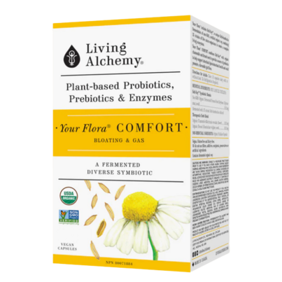 Living Alchemy Your Flora Comfort For Bloating & Gas