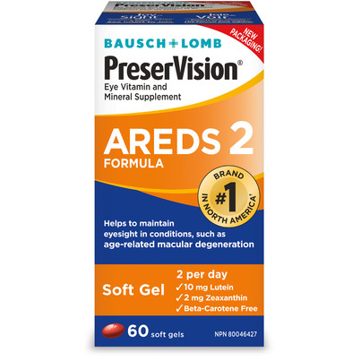 Bausch + Lomb PreserVision AREDS 2 Formula