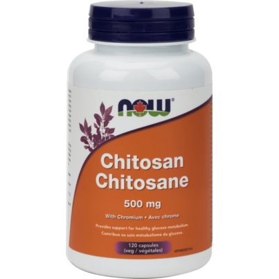 NOW Foods Chitosan With Chromium 500mg