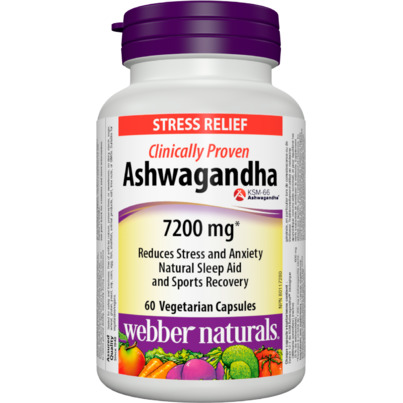 Webber Naturals Ashwagandha 7200 Mg