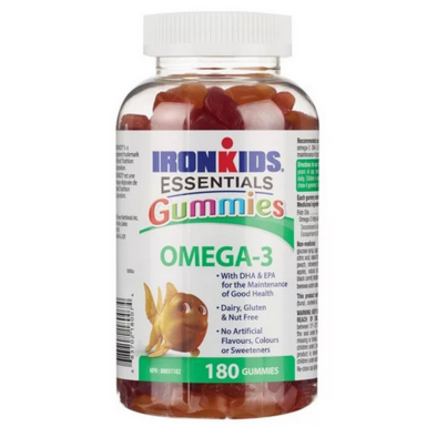 Ironkids Gummies With Omega-3 For Smart Kids