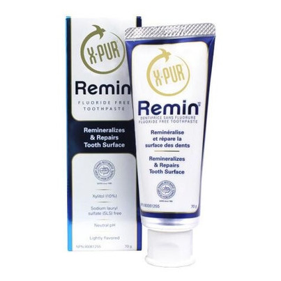 X-Pur Remin Fluoride-Free Toothpaste
