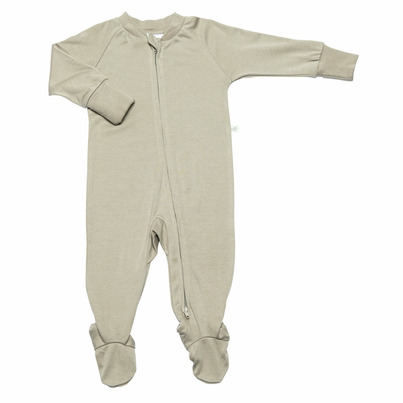 Perlimpinpin Bamboo Pajamas Taupe