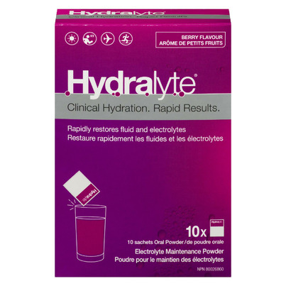 Hydralyte Electrolyte Maintenance Powder Berry Flavour