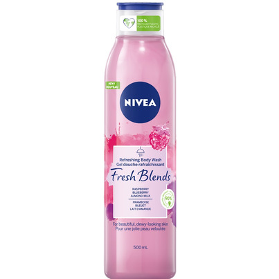 NIVEA Fresh Blends Refreshing Raspberry Body Wash