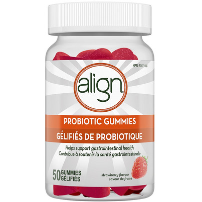 Align Probiotic Strawberry Flavour Gummies