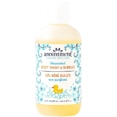 Anointment Natural Skin Care Body Wash & Bubbles Unscented