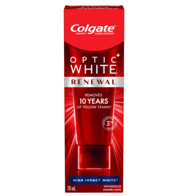Colgate Optic White Renewal High Impact White Teeth Whitening Toothpaste