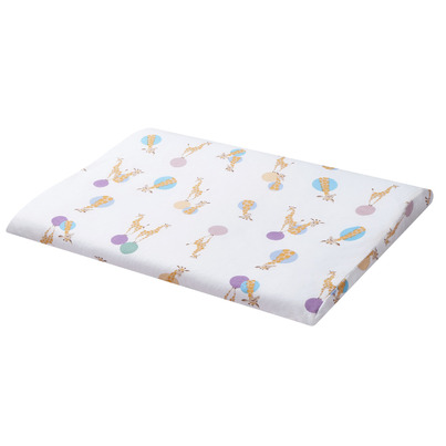 Nest Designs Bamboo Jersey Toddler Pillow & Pillowcase (Sm) Giraffe Shapes