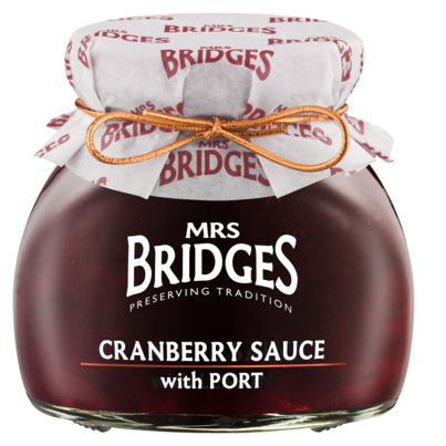 Mrs. Bridges Cranberry Sauce With Port