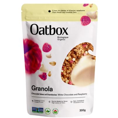 Oatbox Granola White Chocolate And Raspberry