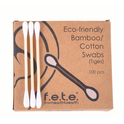 F.e.t.e. Eco-friendly Bamboo Cotton Swabs