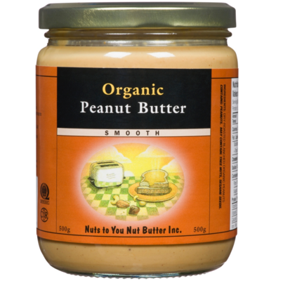 Nuts To You Organic Smooth Peanut Butter