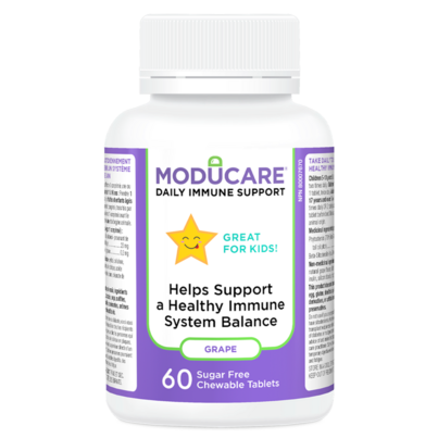 Moducare Daily Immune Support Kids Chewable Grape