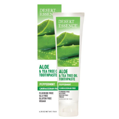 Desert Essence Aloe & Tea Tree Toothpaste Peppermint