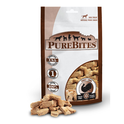 PureBites Freeze Dried Turkey Breast Dog Treats