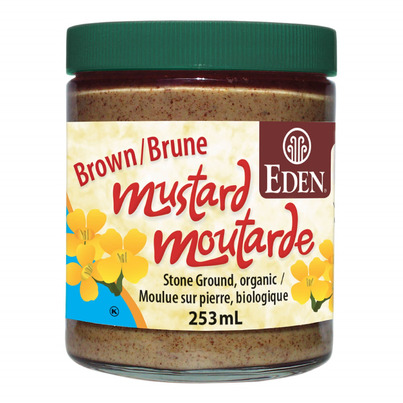 Eden Organic Brown Stoneground Mustard