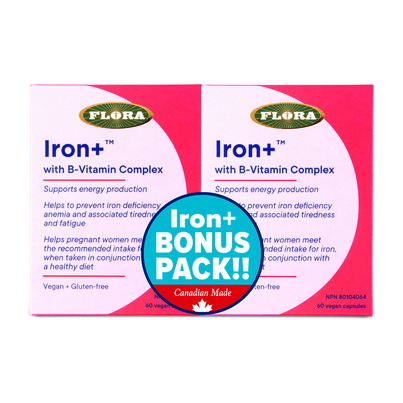 Flora Iron+ Capsules Bonus Pack
