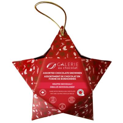 Galerie Au Chocolat Holiday Star Ornament