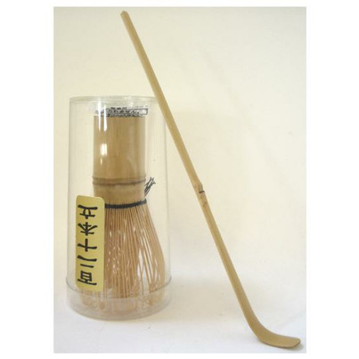 Two Hills Tea Bamboo Whisk & Spoon