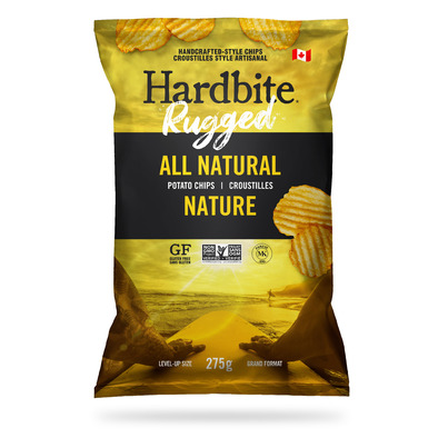 Hardbite Rugged Potato Chips All Natural