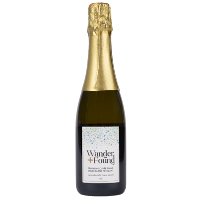 Wander + Found Sparkling Cuvee Blanc Alcohol Free Wine 1/2 Bottle