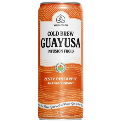 Waisamama Cold Brew Guayusa - Zesty Pineapple