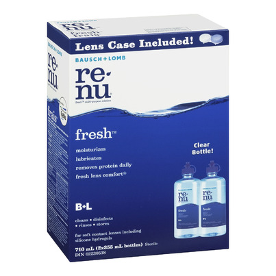 Bausch & Lomb Renu Fresh Multi-Purpose Solution Twin Pack
