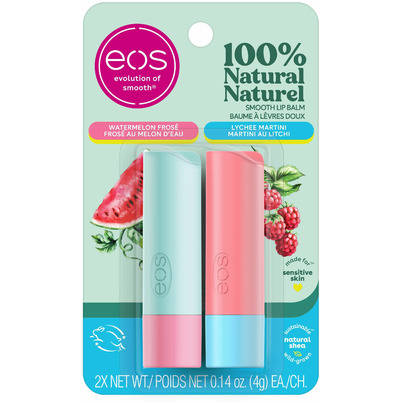 Eos Flavor Lab Lip Balm Summer Watermelon & Lychee Martini Stick