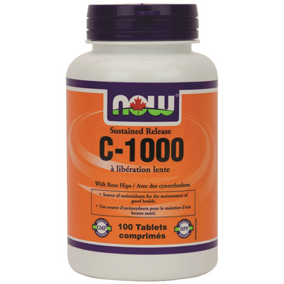 NOW Foods Sustained Release C-1000 With Rose Hips