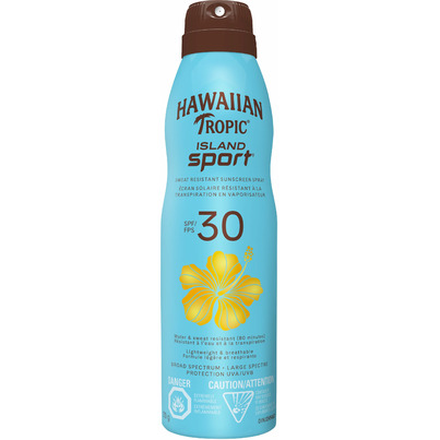 Hawaiian Tropic Island Sport Clear Spray Sunscreen SPF 30