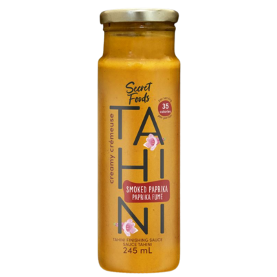 Secret Foods Tahini Finishing Sauce Creamy Smoked Paprika