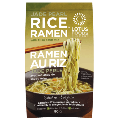 Lotus Foods Jade Pearl Ramen With Miso