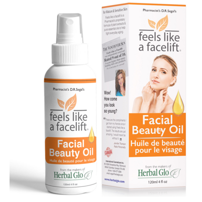 Herbal Glo Feels Like A Facelift Facial Beauty Oil