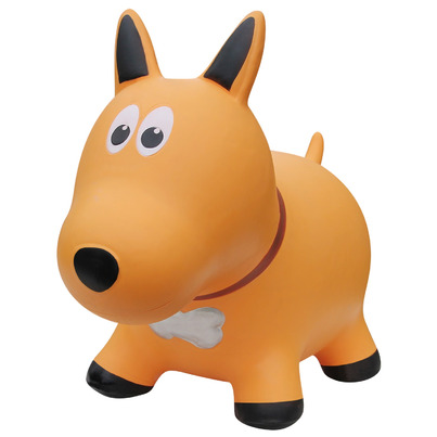 Farm Hoppers Inflatable Bouncing Dog Yellow