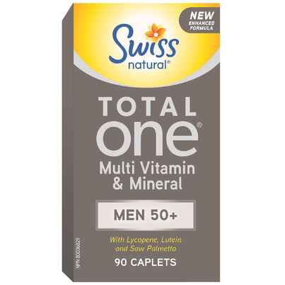 Swiss Natural Total One Multi Vitamin & Mineral Men 50+