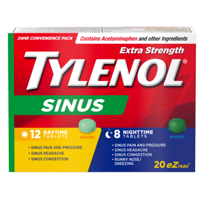 Tylenol Sinus Extra Strength Day + Night EZ Tabs