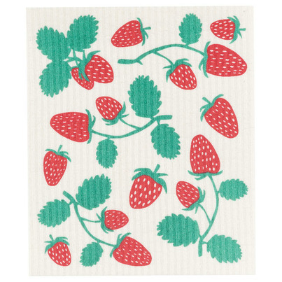 Now Designs Swedish Dish Cloth Strawberries