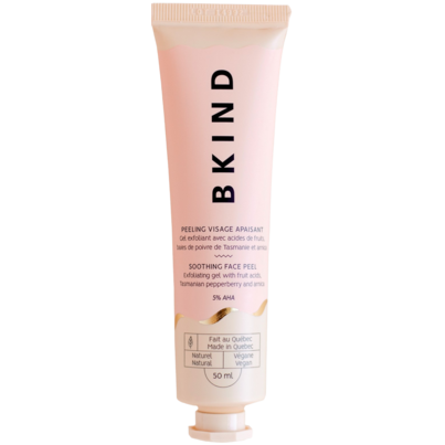 BKIND Soothing Face Peel With Fruit Acids Sensitive Skin