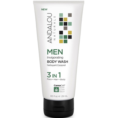 ANDALOU Naturals MEN 3-in-1 Invigorating Body Wash