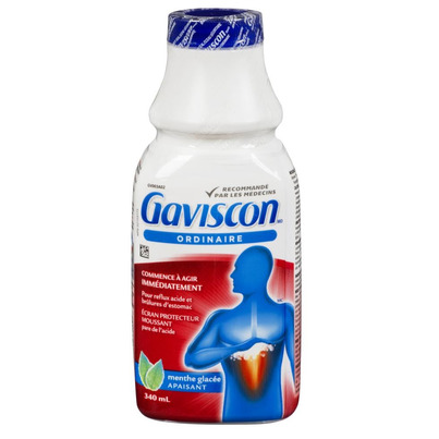 Gaviscon Regular Strength Liquid Soothing Icy Mint