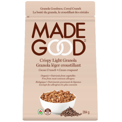 MadeGood Crispy Light Granola Cocoa Crunch