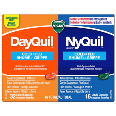 Vicks DayQuil NyQuil Cold & Flu Combo