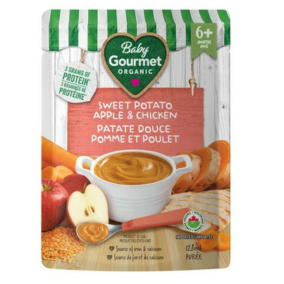 Baby Gourmet Sweet Potato, Apple & Chicken Baby Food