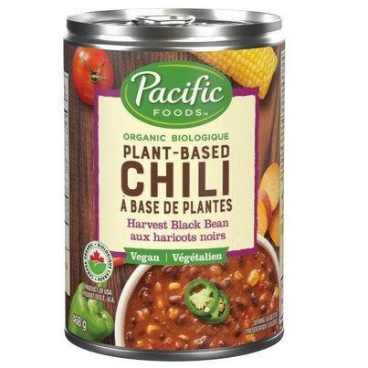 Pacific Foods Organic Plant-Based Chili Harvest Black Bean