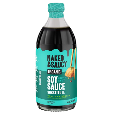 Naked Natural Foods Saucy Organic And Lightly Sweet Soy Sauce Substitute