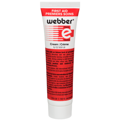 Webber First Aids Vitamin E Cream