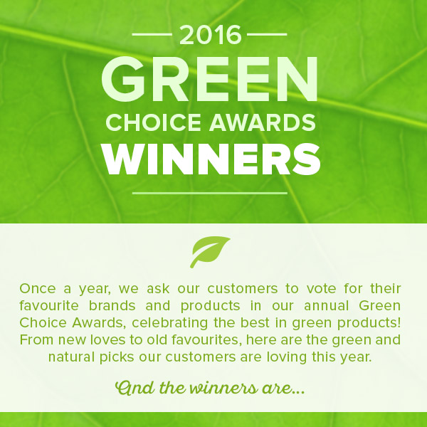 Green Choice Awards Winnersp at Well.ca
